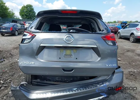 2019 Nissan Rogue Sv from USA, damaged, VIN JN8AT2MV1KW388812
